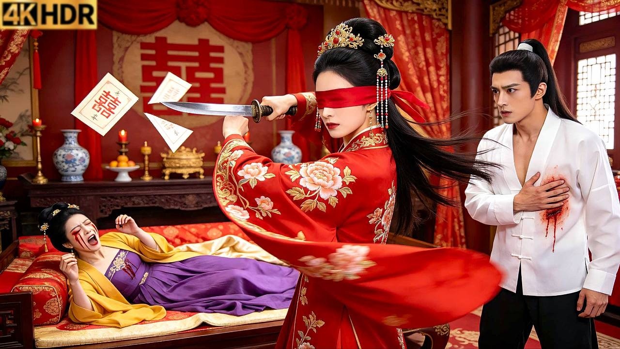 Wedding night I regained sight, found husband’s affair with adopted daughter. I’ll send them to hell