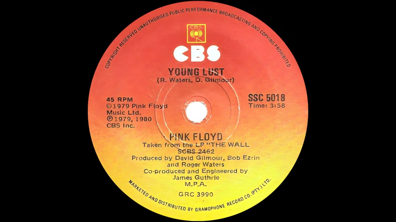 Pink Floyd - Young Lust (Long Version) (Single B-side 1980)