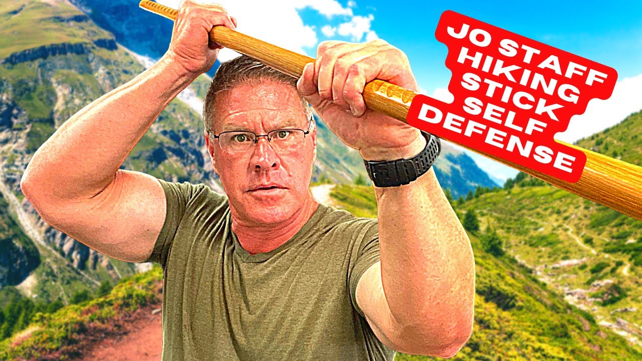 How to use a walking stick for self defense