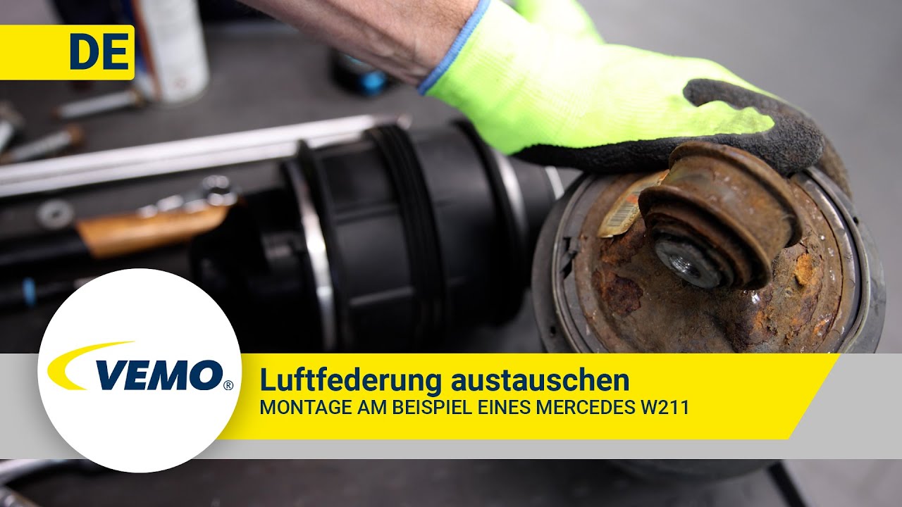 Luftfeder austauschen am Mercedes [VEMO V30-50-20032-1]