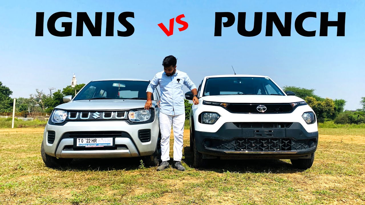 आपके लिए कोनसी ज्यादा Better है 🤔🤔 Tata Punch 2022 vs Ignis 2022 | Kamal Yadav