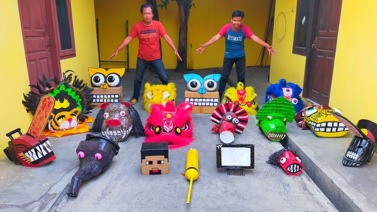 BARONGAN MACANAN BARONGAN KARDUS BARONGAN BARONGSAI KECIL BARONGAN DEVIL OMPONG BARONGAN MATA BESAR