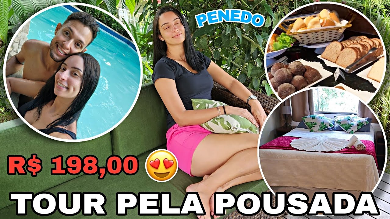 TOUR PELA POUSADA RECANTO DE MORIÁ | PENEDO RJ | Vlog De Viagem