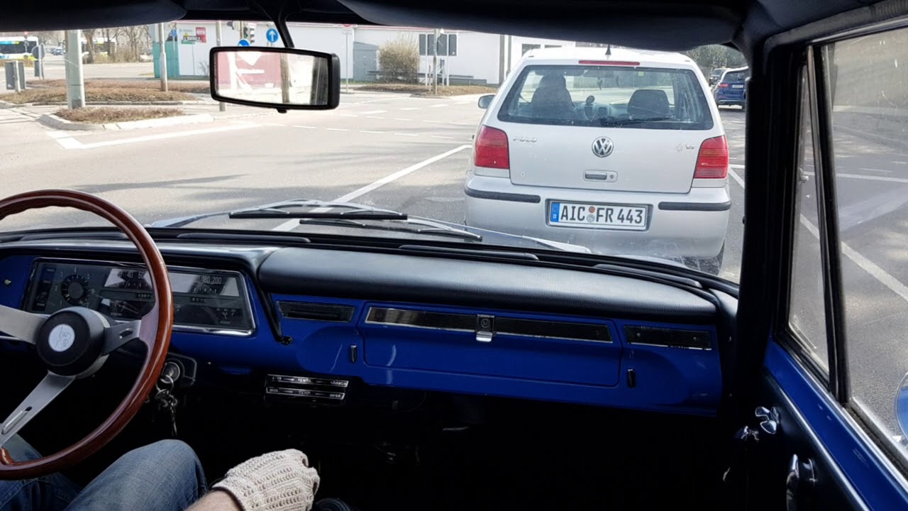 Alfa Romeo Giulia 1300 TI 1966 onboard drive