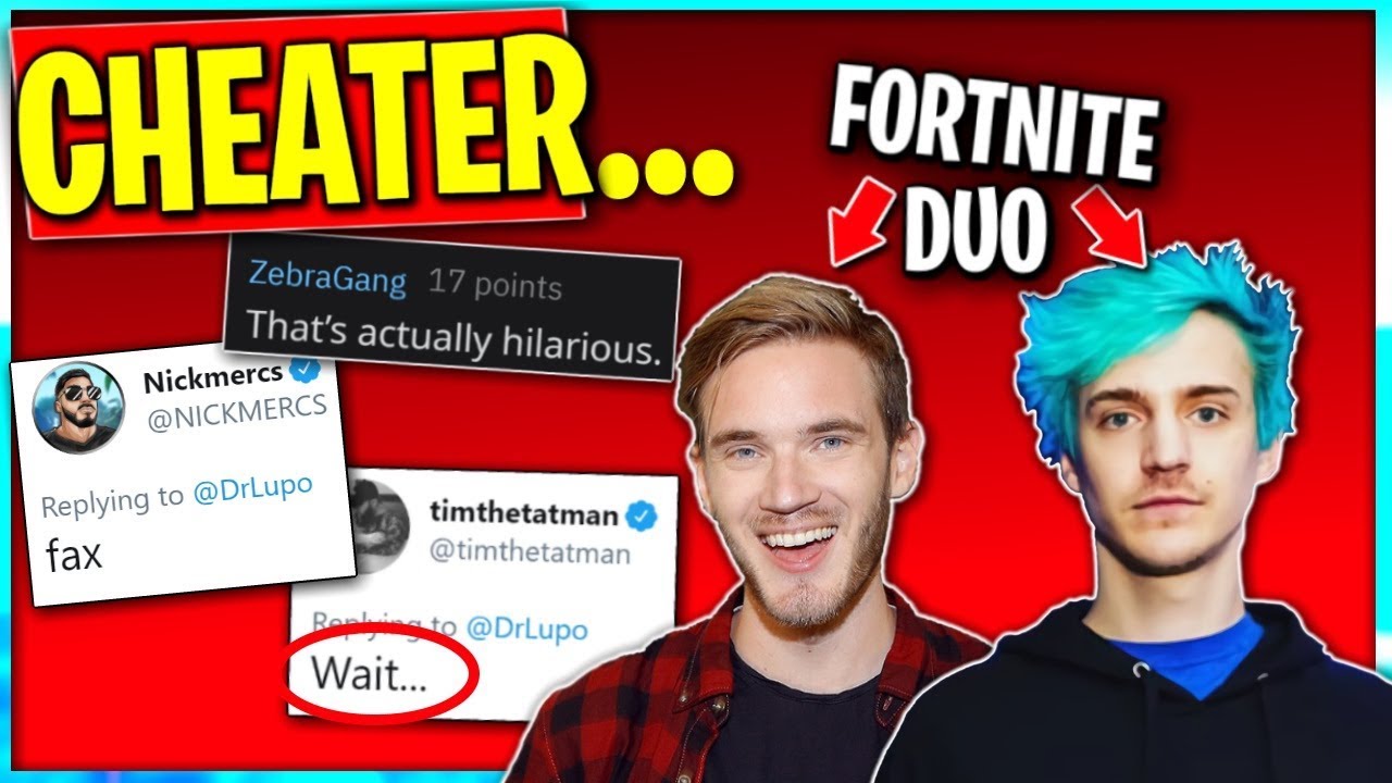Cheater Wins $50,000.. (YIKES) Ninja and Pewdiepie Duo in Fortnite!