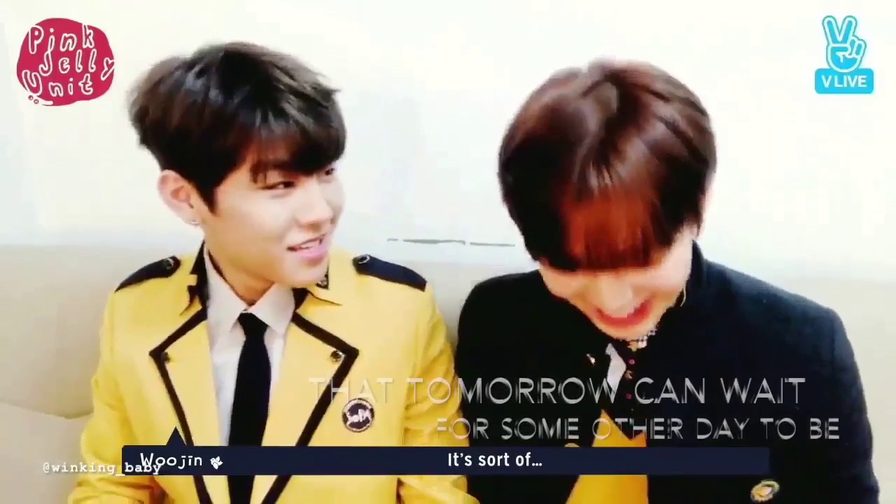 Compilation of Woojin smiling/laughing at Jihoon [2park fmv]