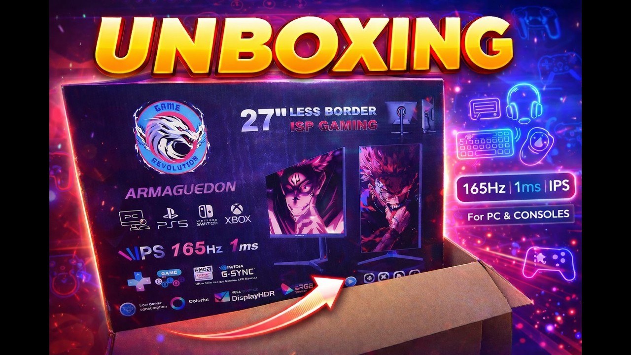Game Revolution Monitor 🔥|  Mid-Range Beast? Best Price vs Performance!