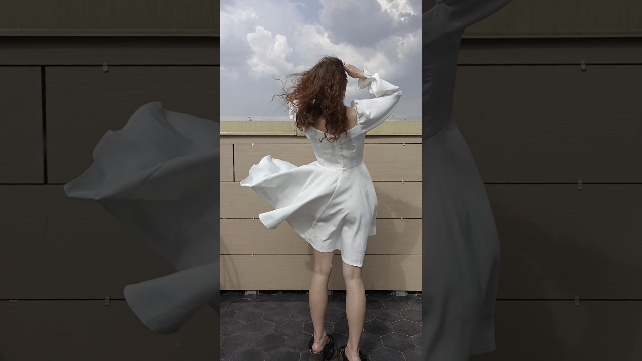 Windy weather ✨ flying dress