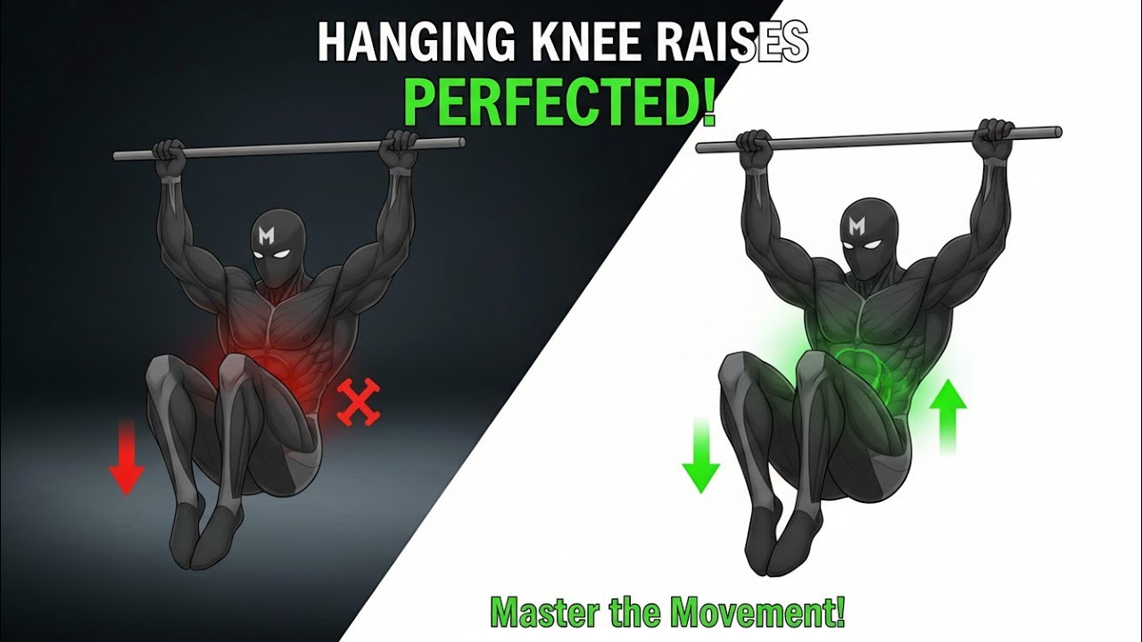 Hanging Knee Raises Done RIGHT (Stop Wasting Your Ab Workout!) | Lower Abs Activation Guide