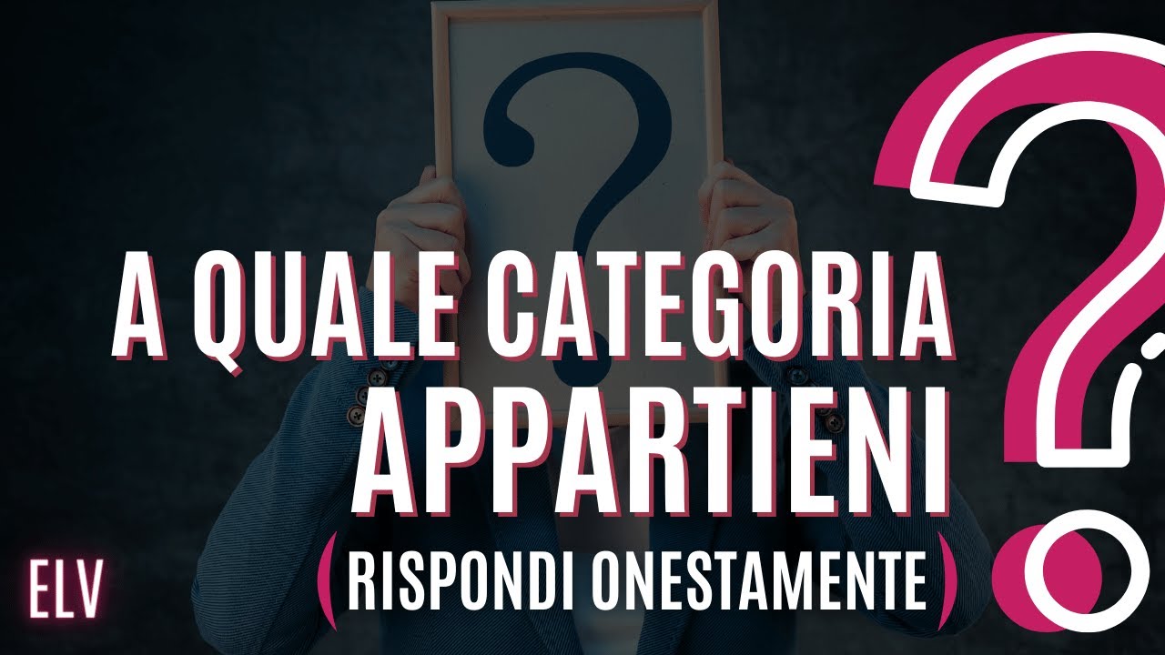 I 4 tipi di italiani in base al loro rapporto col sesso