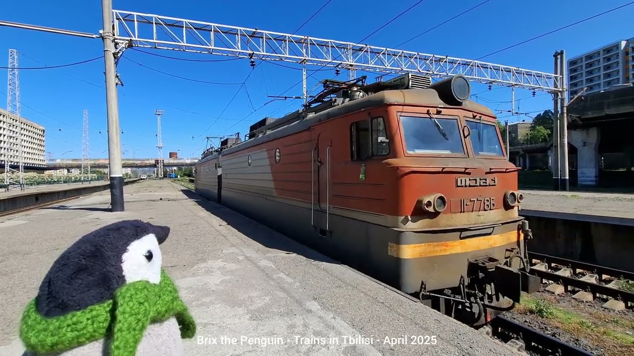 🐧 7 x GR მატარებლები/trains @ 🇬🇪 Tbilisi - April 2025