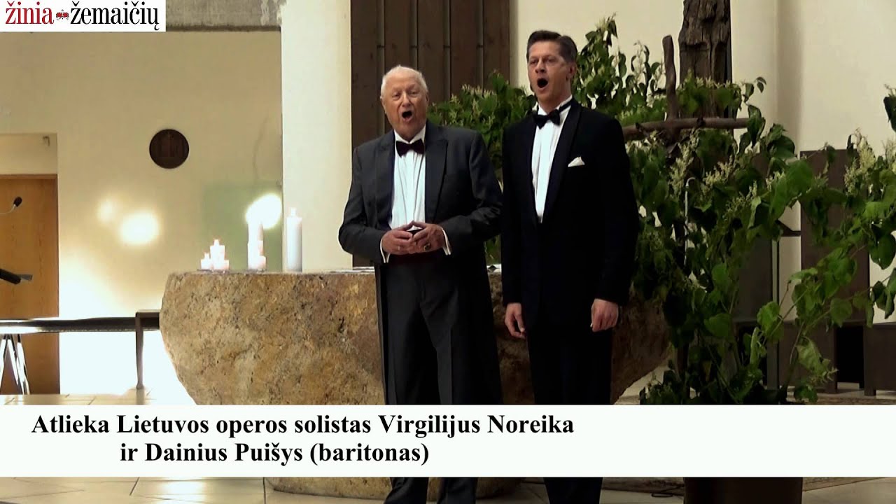 Virgilijus Noreika ir Dainius Puišys - „Plaukia sau laivelis“