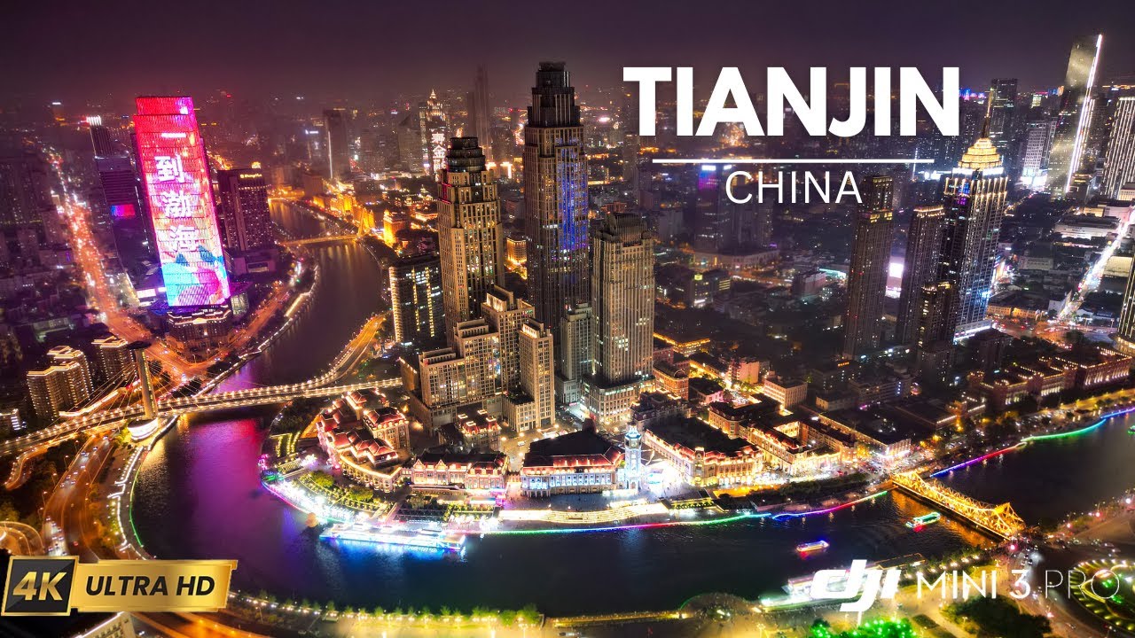 Tianjin 🇨🇳 | Chinese Metropolitan Megacity | Spring 2024 China | 4K Drone Video