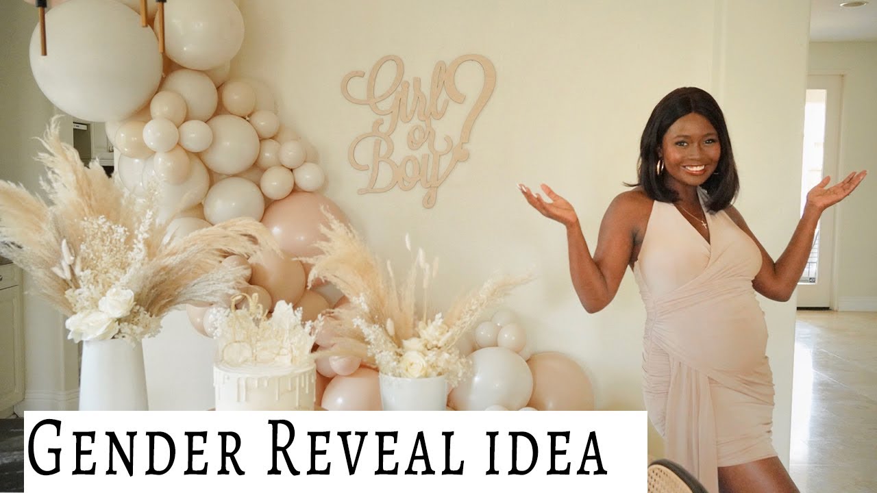 DIY GENDER REVEAL IDEA│BABY SHOWER│BRIDAL SHOWER
