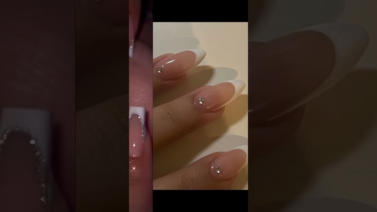 Welche N&auml;gel w&auml;hlst du? #nagel #gelnails #geln&auml;gel #white #edition #viral #aesthetic #nails #nailart