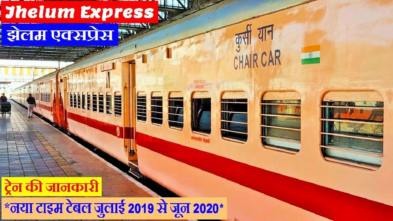 झेलम एक्सप्रेस | Jhelum Express | 11077 | Pune to Jammu Train | Delhi to Jammu Train