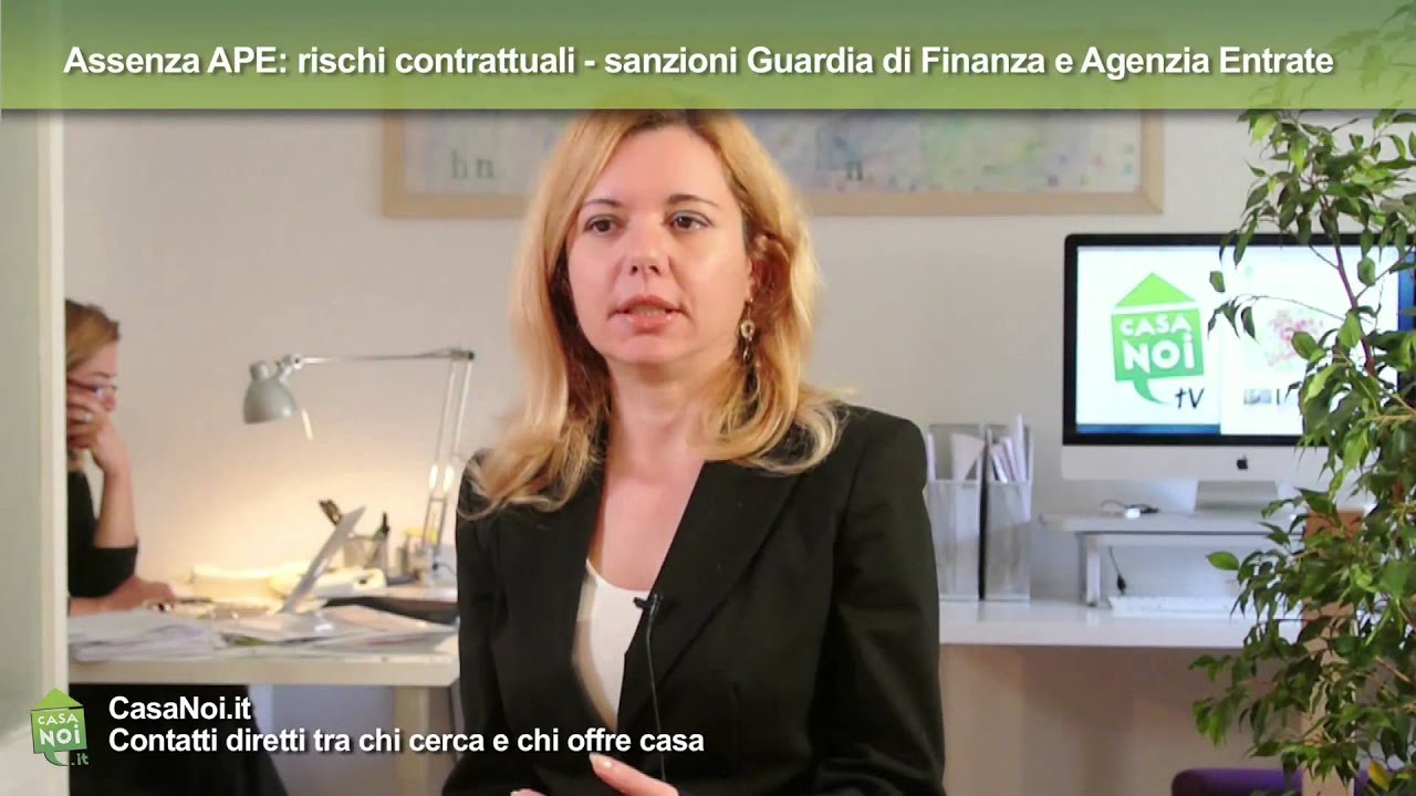 Attestato Prestazione Energetica, APE