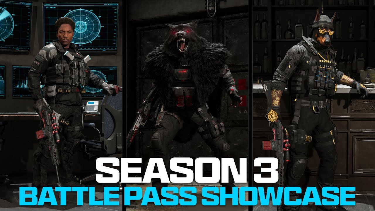 FULL MW3 Season 3 Battle Pass Operators SHOWCASE! (Battle Pass Tiers & Operators) - Modern Warfare 3