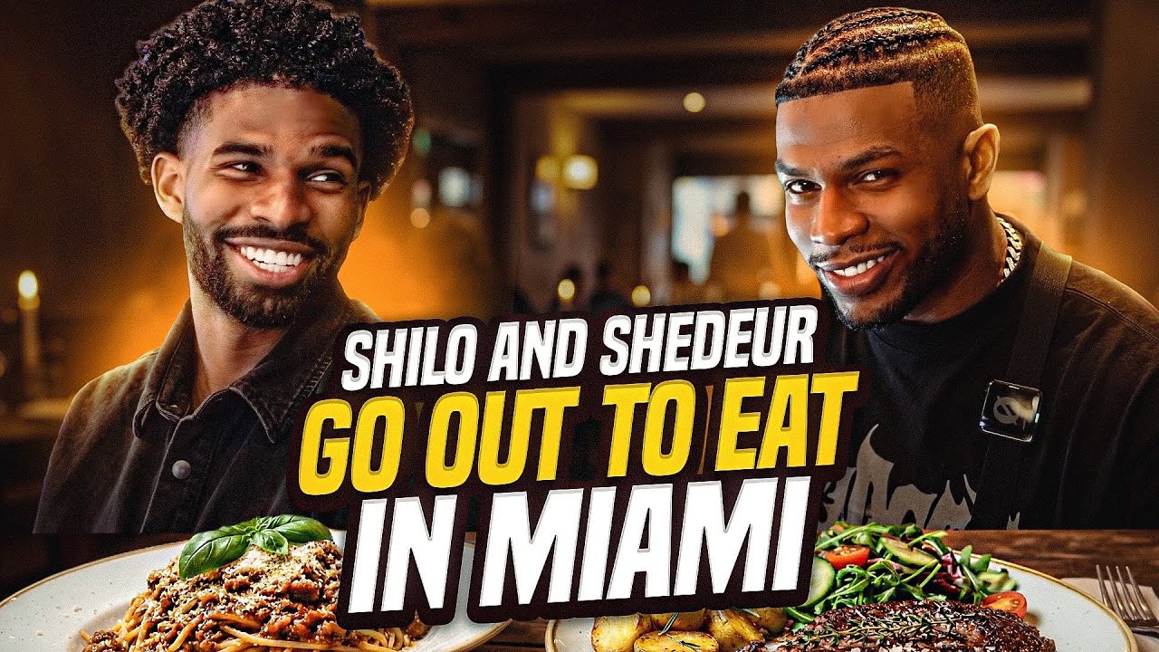 Shilo & Shedeur Go Out to Eat in Miami (Prime Italian)&hellip; This Got Funny 😂