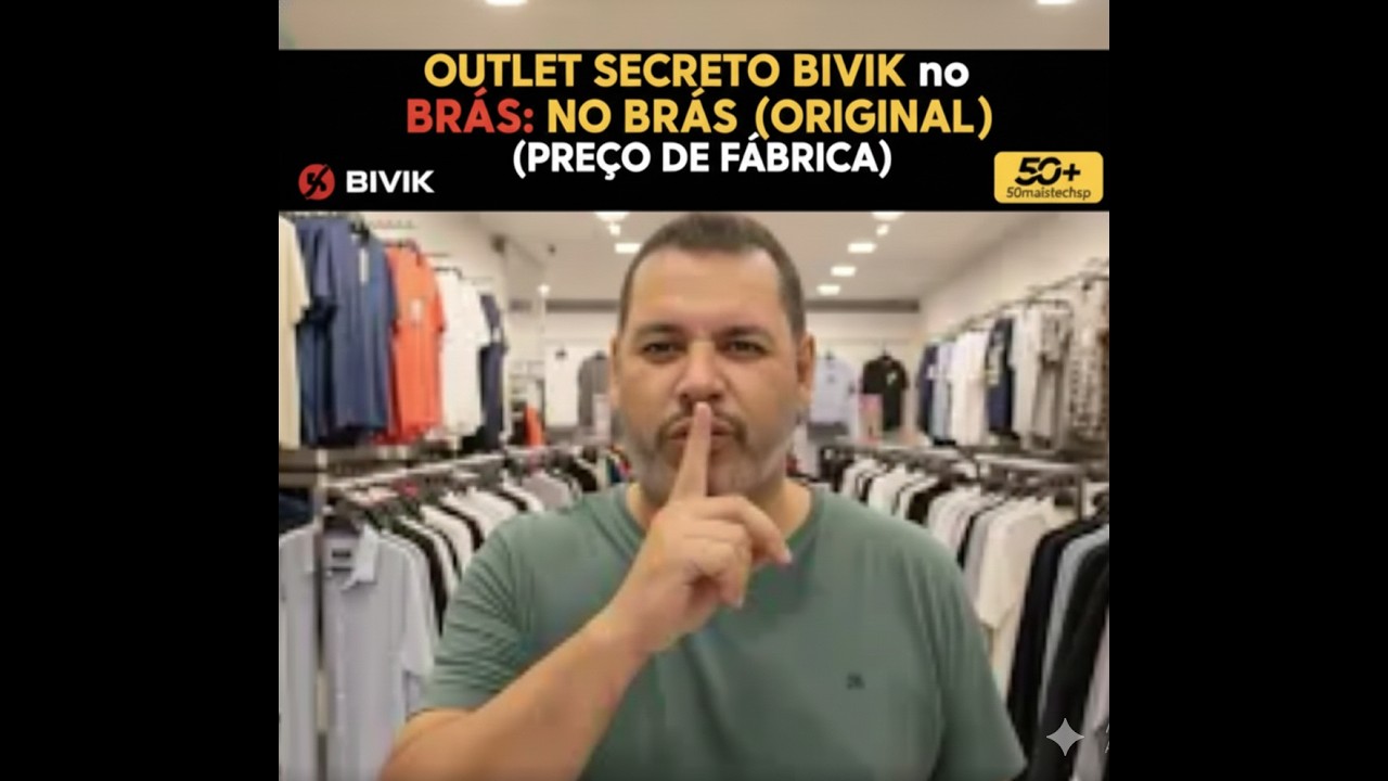 🤫 OUTLET SECRETA do BRÁS: ROUPAS ORIGINAIS (PREÇO DE FÁBRICA)