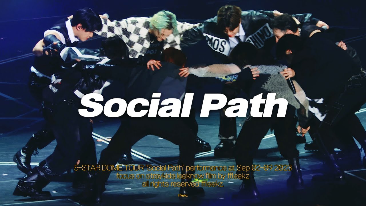 [4K] 230902-09 5-STAR Dome Tour Social path Stray Kids leeknow fancam 소셜패스 리노 직캠