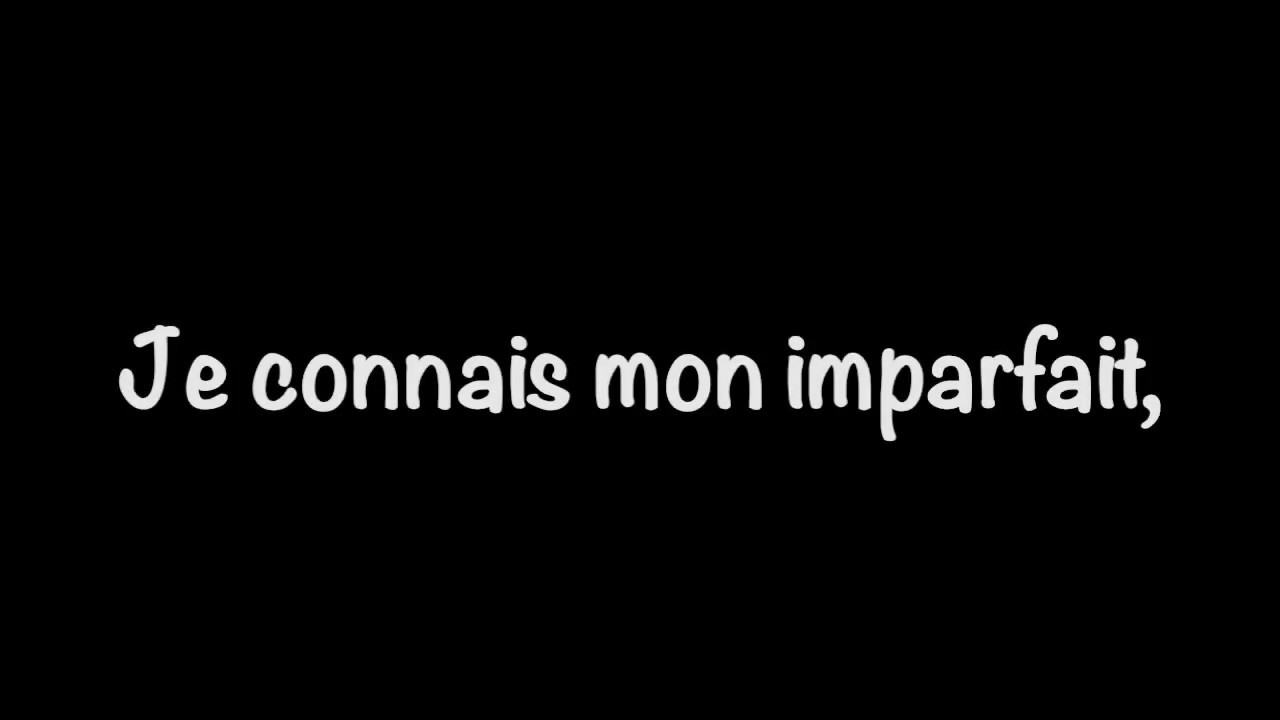 L'imparfait