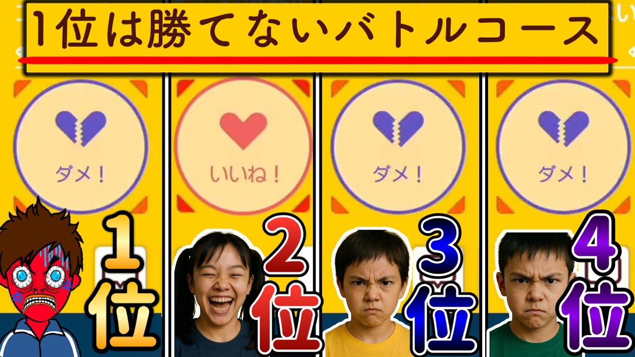 2位が勝ってしまう酷すぎるバトルコース見つけたんだがｗｗｗ【マリオメーカー2/マリメ2】
