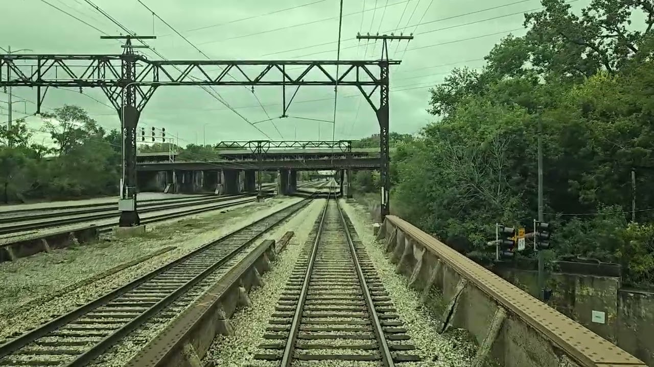 Metra Electric Line Forward View, Oct 7, 2025 #metra #train #chicago
