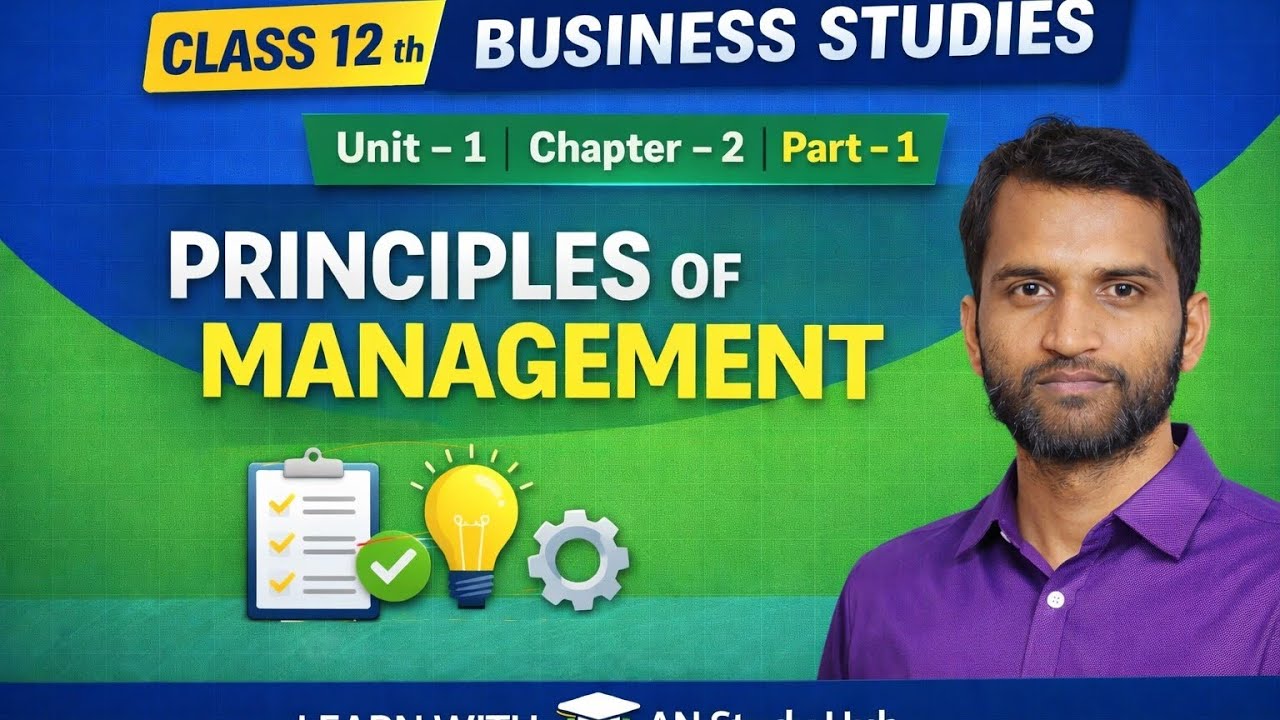 Principles Of Management Part -1