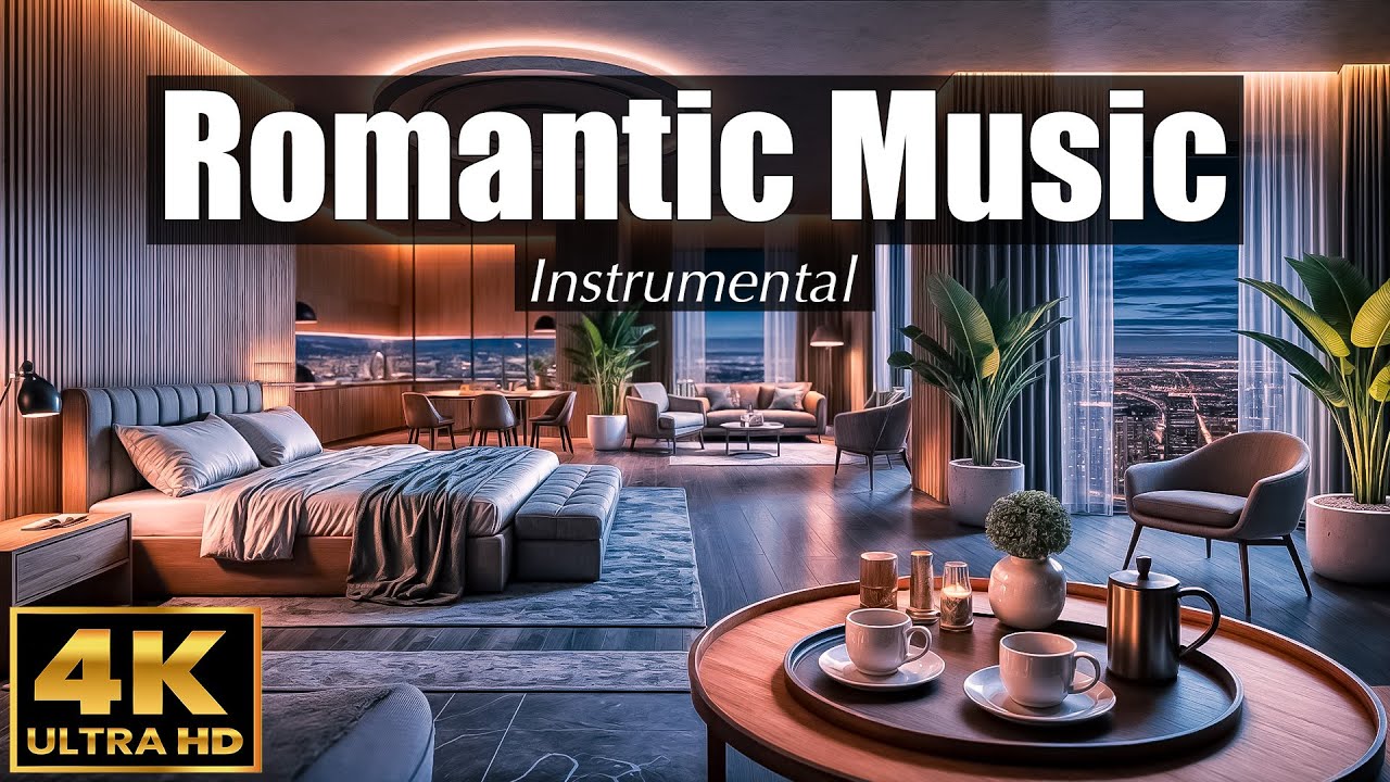 ROMANTIC MUSIC Instrumental 🌹 4K ULTRA HD | Elegant Love Songs