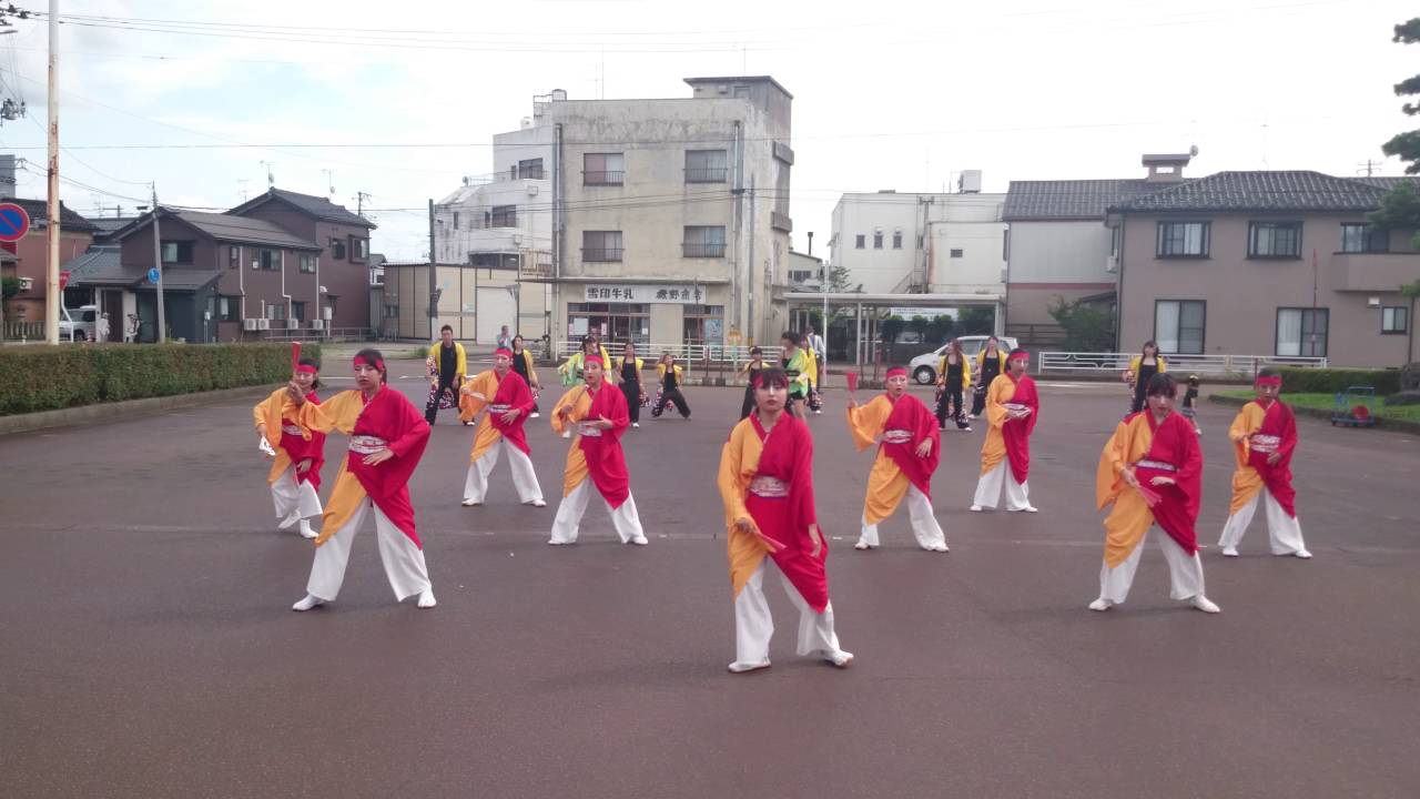 新潟総踊り連「風雅」2016.7.16 にいがた総踊り05神楽本おどり
