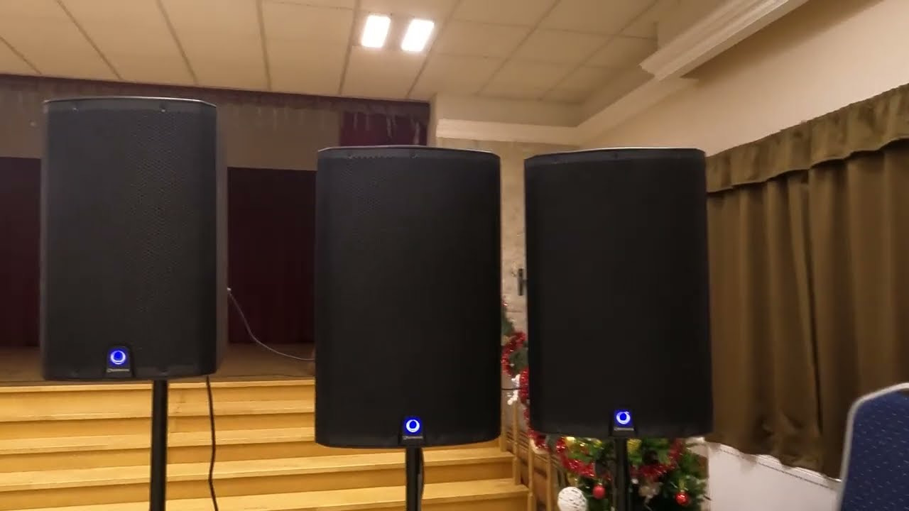 Turbosound IQ15 and IQ18b Soundcheck 2025