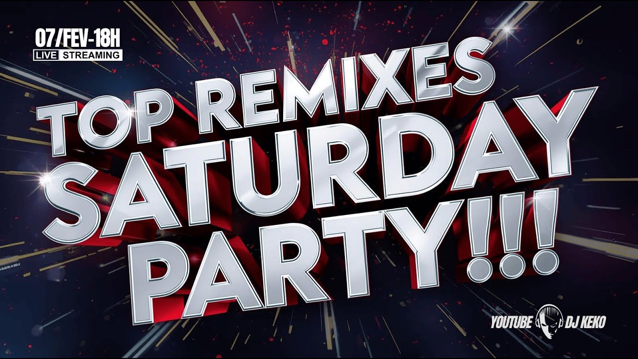 #livedj 🎧 Top Remixes saturday Party ! The BEST of 70s 80s 90s
