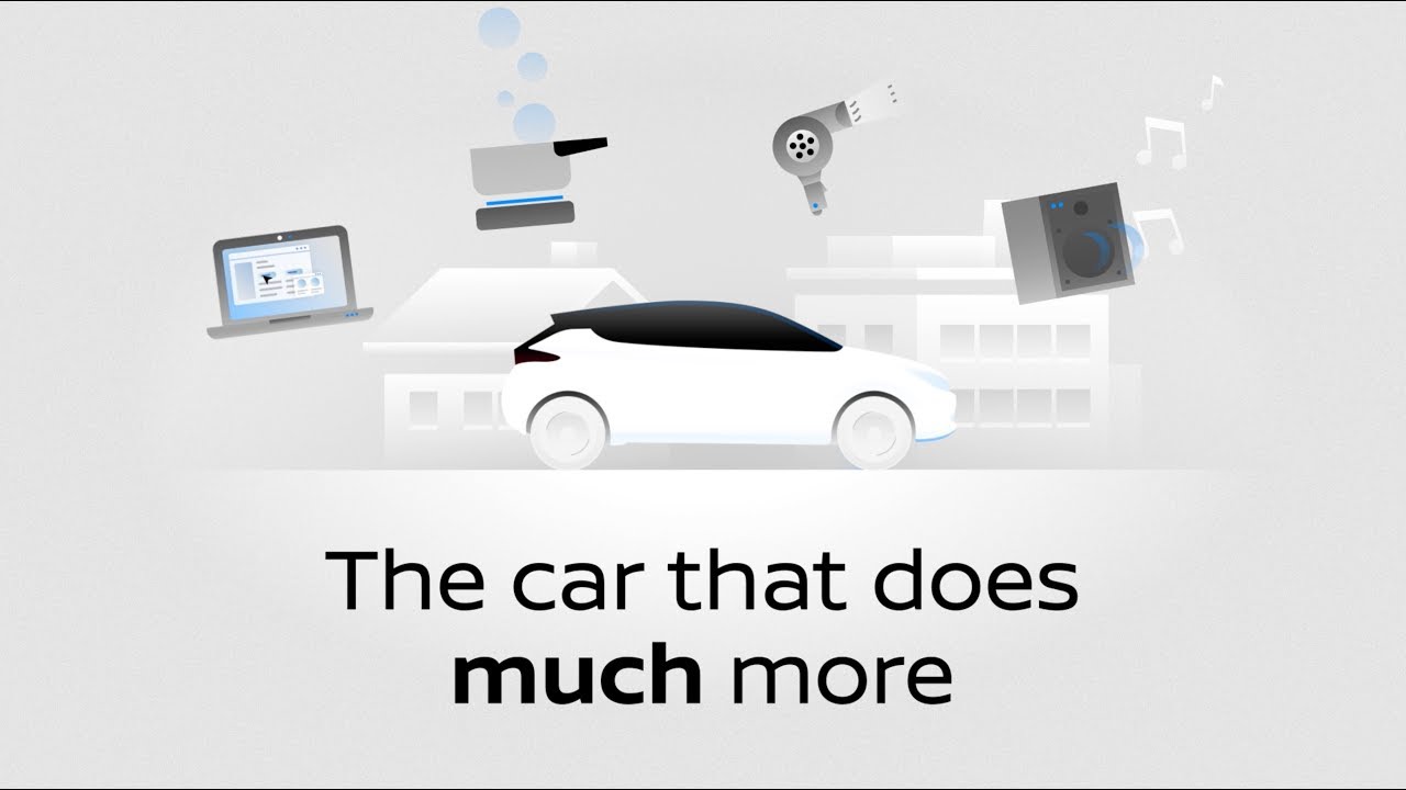 Nissan Energy Share turns an EV into a mobile energy storage device