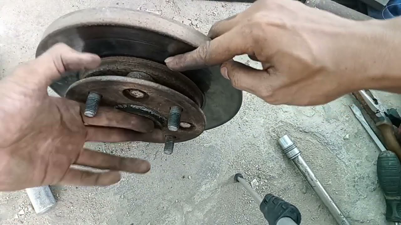 cara mudah mengganti bearing roda depan mengganti klaher roda depan Avanza all-new Xenia all-new