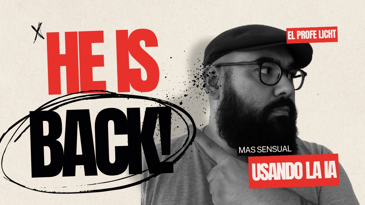 HE IS BACK... VOLVEMOS AL CANAL DEL PROFE LICHT | DISLYTE