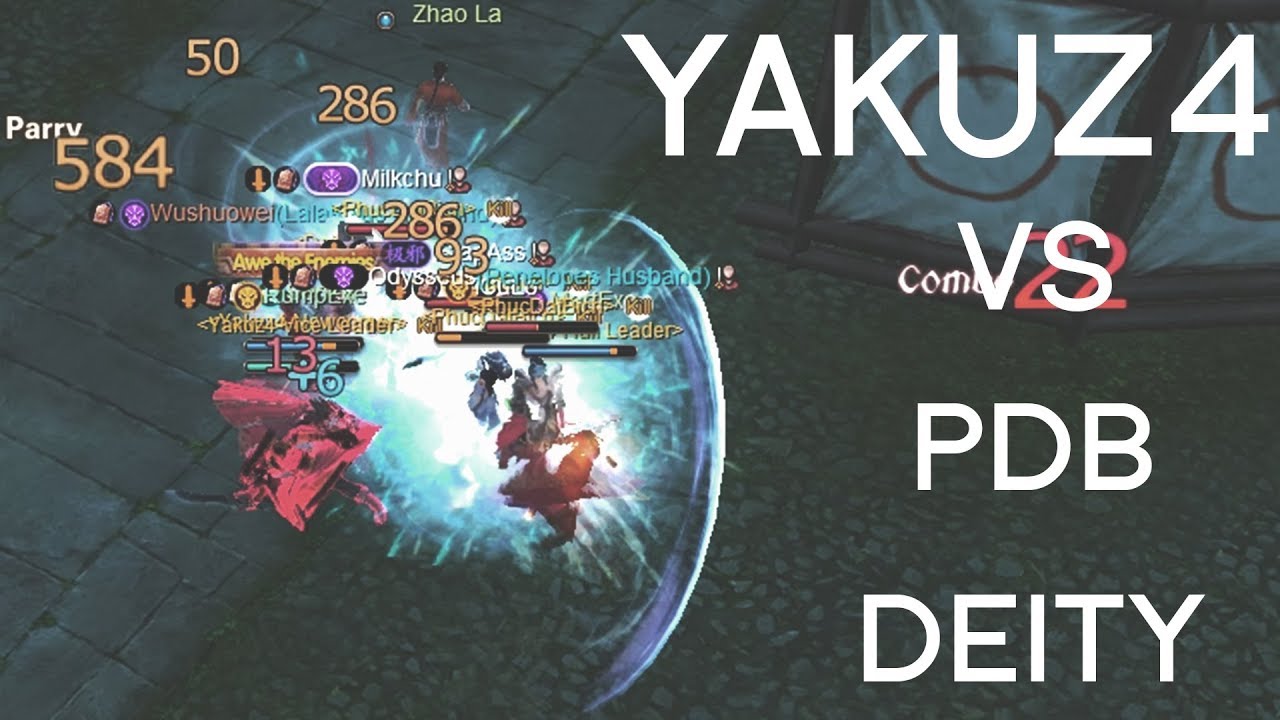 Age of Wushu - Yakuz4 vs PDB & Deity