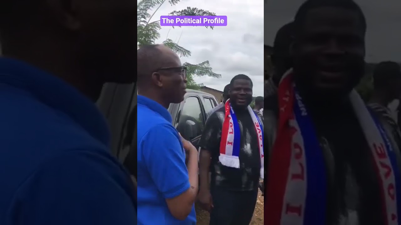 Hon Adutwum Campaign With Akwatia PC Solomon Asumadu 