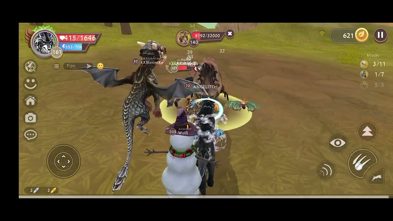 Wild craft: Sim de animais! 