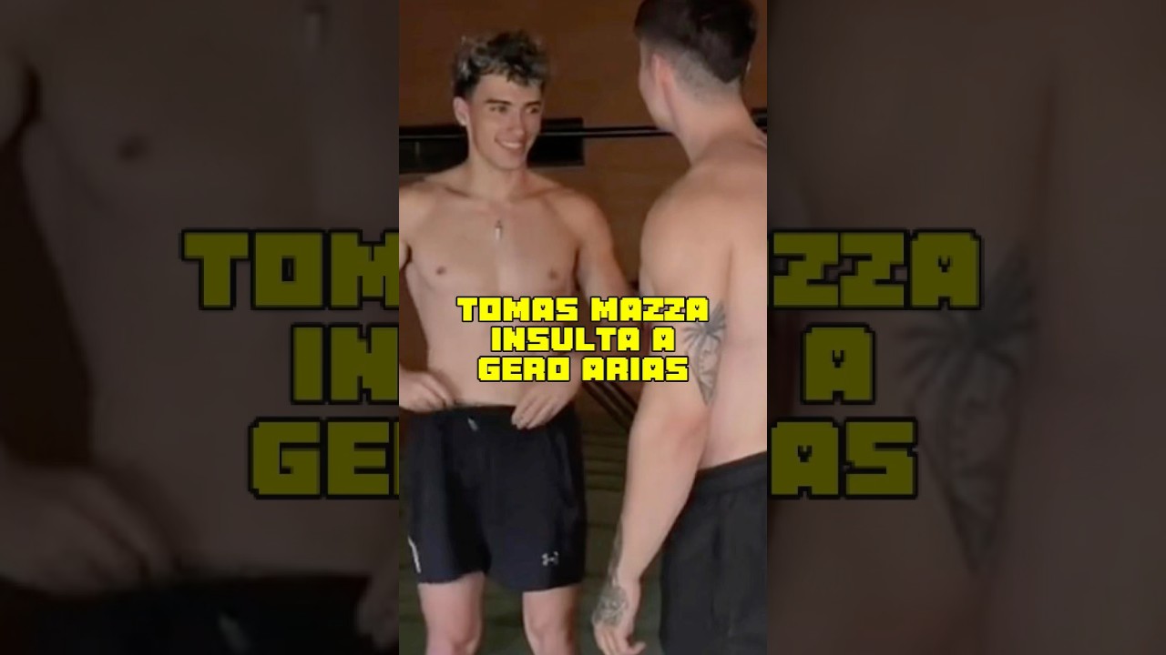 Tom&aacute;s Mazza insulta a Gero Arias😨&bull;#gym #fitness #tomasmazza #geroarias #fit