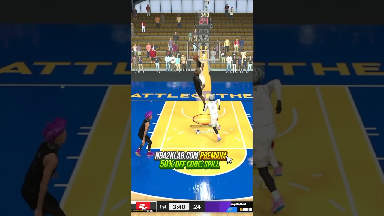 NBA 2K24 Snatch Block + How to Play Defense: Center Build with Bronze Anchor #nba2k24 #2k24 #2k
