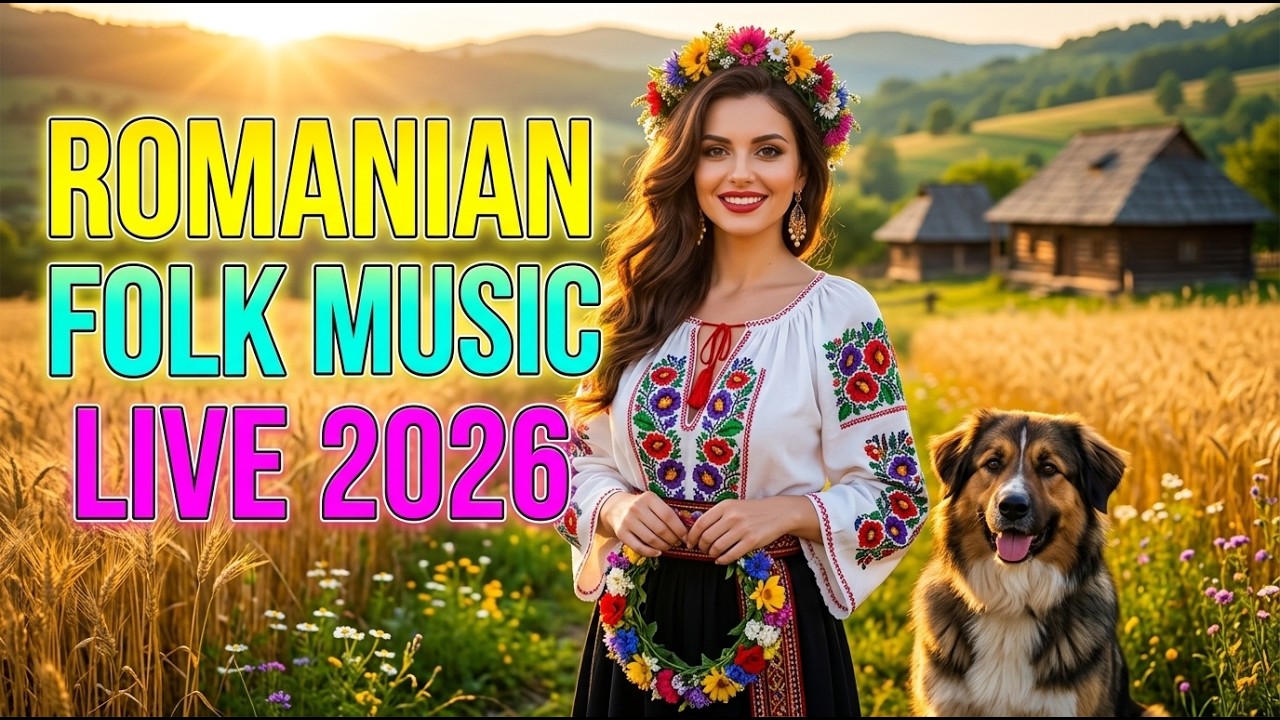 Top Muzică Românească Etno 2026 🌿 Romanian Folk Music Live |  Relaxing Ethno Folk Mix
