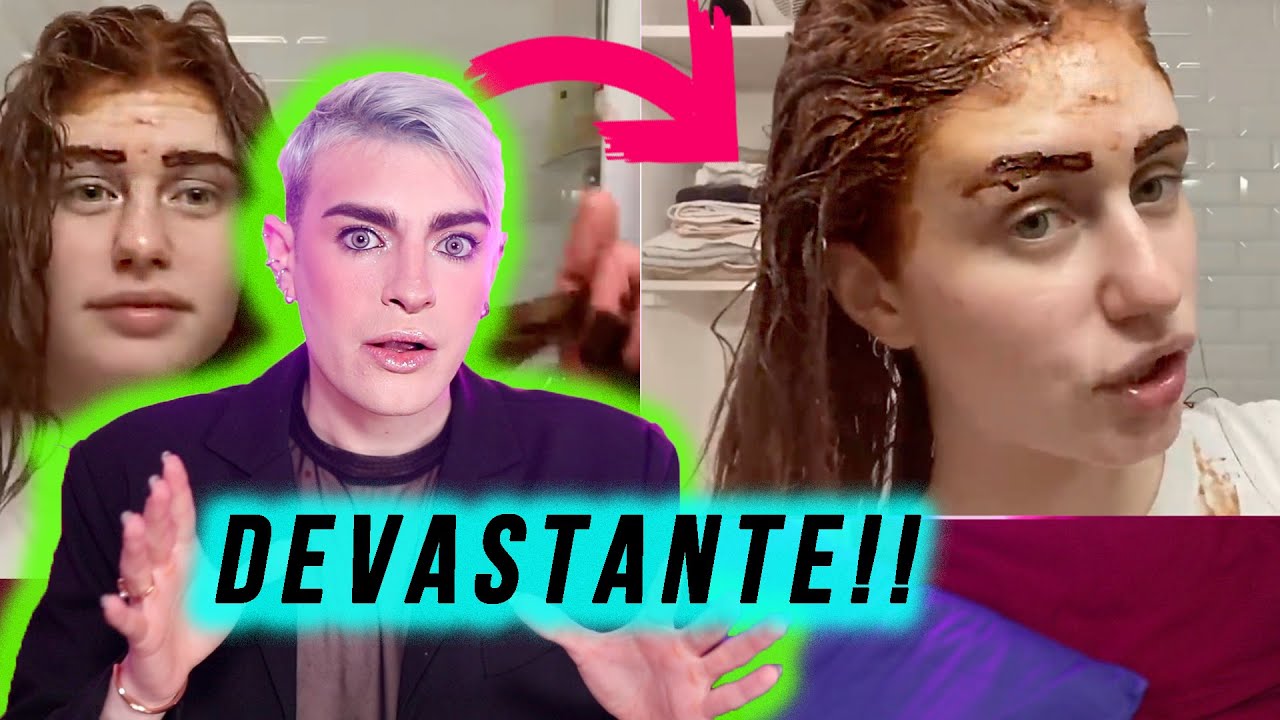*SCONVOLTO* PARRUCCHIERE REAGISCE AI CAPELLI DI PUPA PELIGROSA!!! || NIKOOOLASH