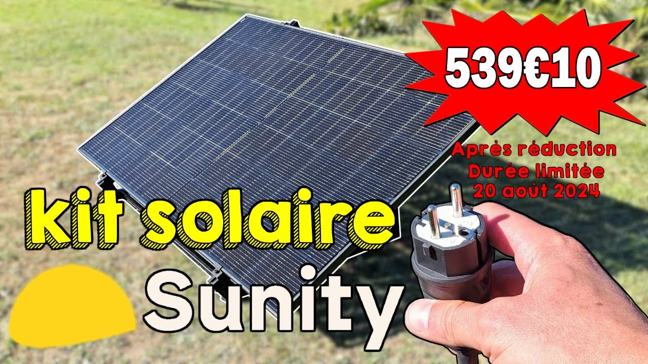 Kit solaire Sunity plug and play | Autoconsommation photovoltaïque