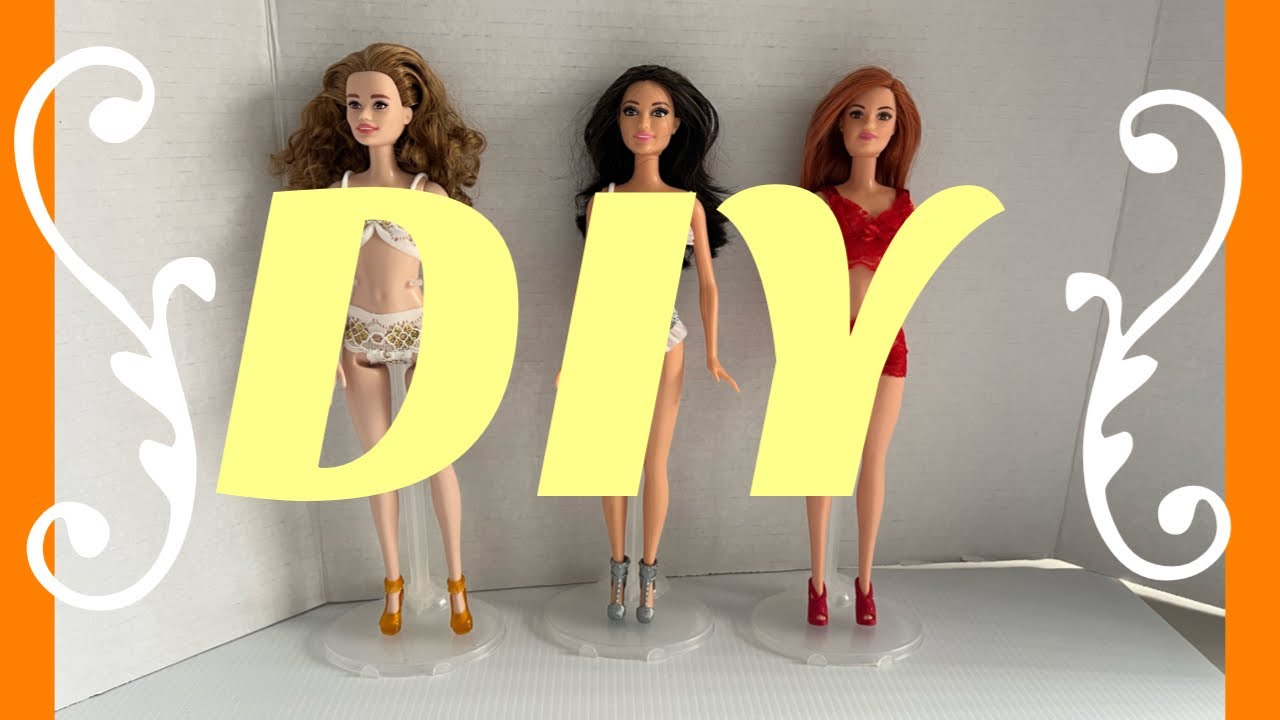 COMO HACER ROPA PARA BARBIE / ROPA INTERIOR 🩲/