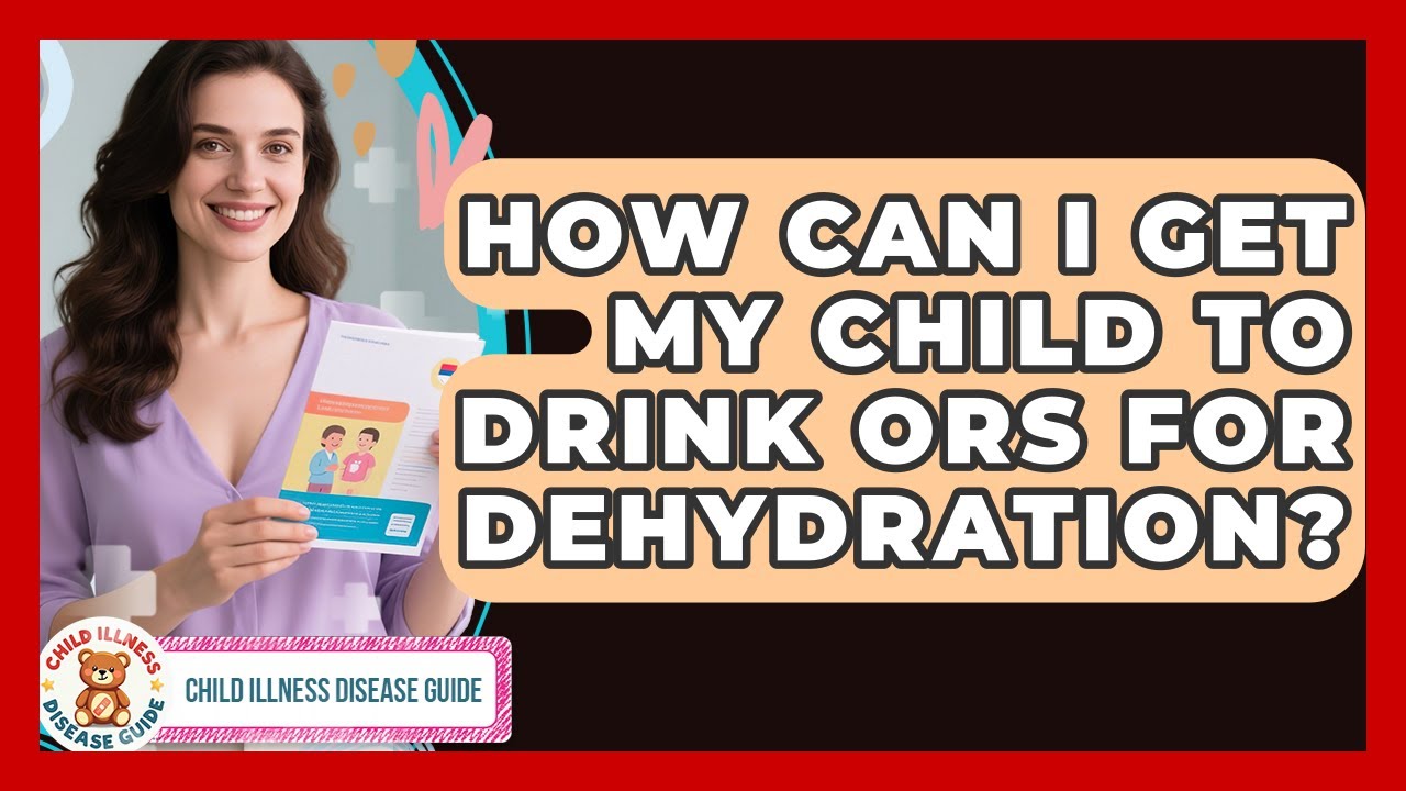 How Can I Get My Child To Drink ORS For Dehydration? - Child Illness Disease Guide