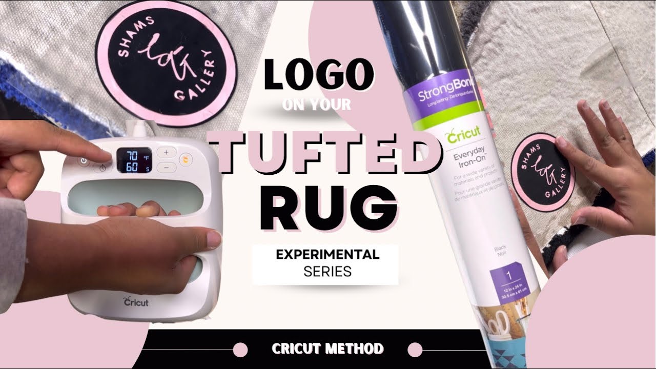 Branding A Tufted Rug | Add your Logo | Experimental Series: Cricut Method | FGG CUSTOMS
