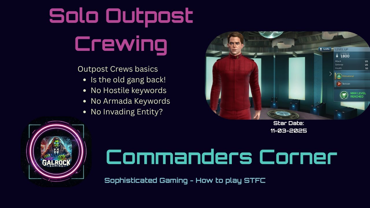 Title: Solo Outposts: Non-Hostile Officer Picks