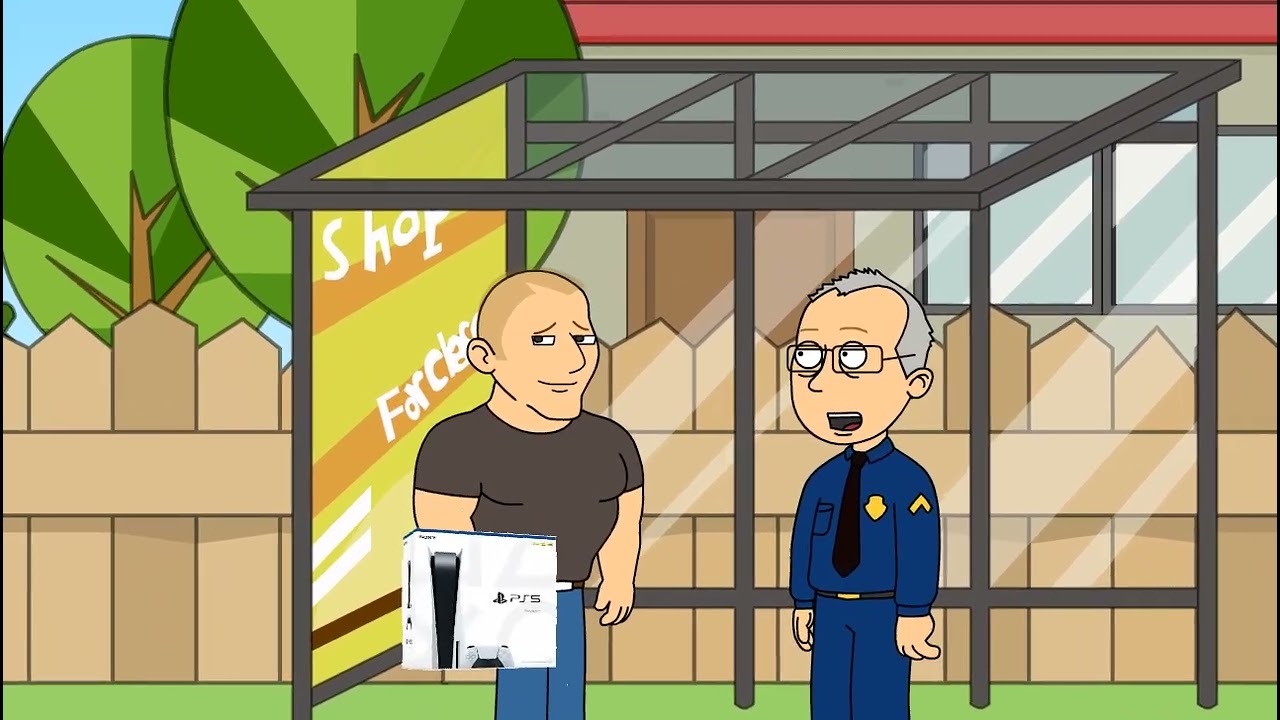 Childish Dad steals a PS5 and gets arrested