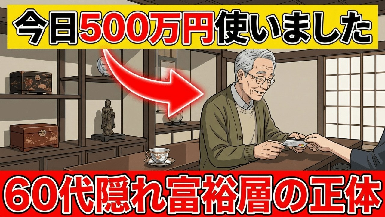 【隠れ富裕層】60代男性の衝撃…普段は食費月2万円、それでも今日500万円使った理由